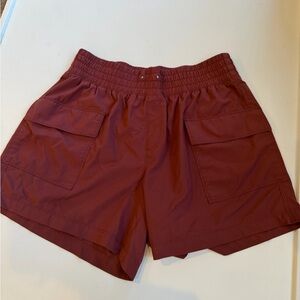Old Navy Women's Burgundy Cargo Shorts